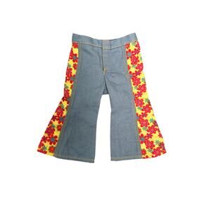 Meet Julie American Girl doll pants BeForever Hippie Flower power bell bottoms